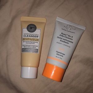Face cleanser samples